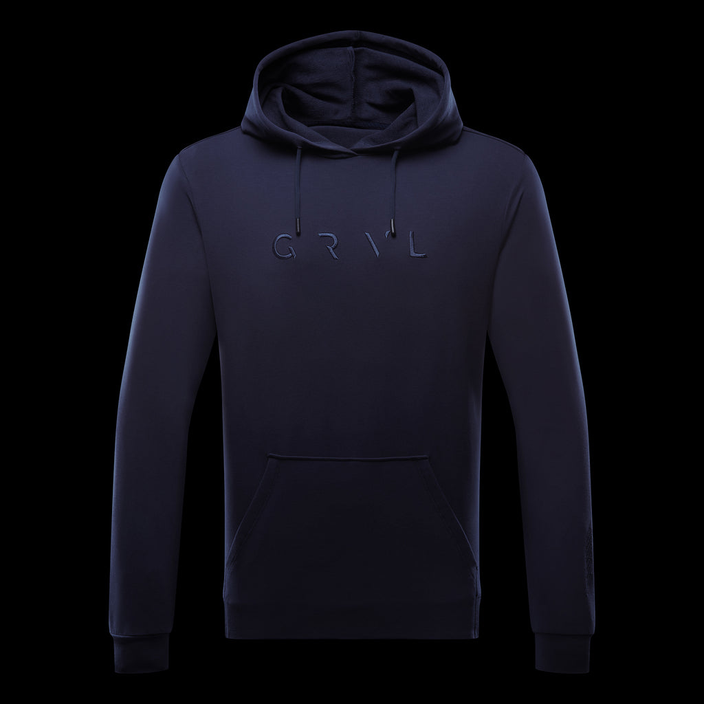 Organic cotton sweatshirt in Navy by GRVL for gravel cyclists