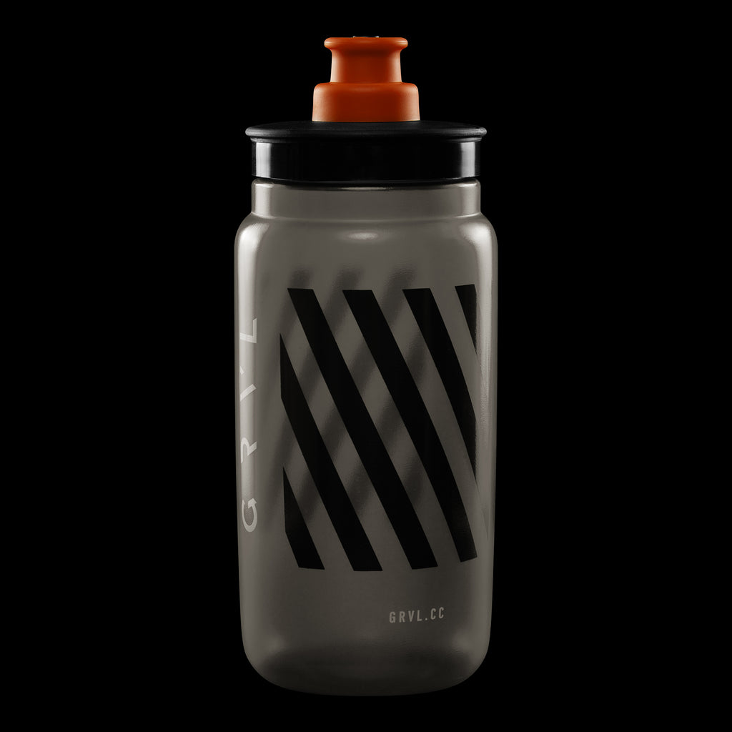 Recycled plastic water bottle by GRVL for gravel riders