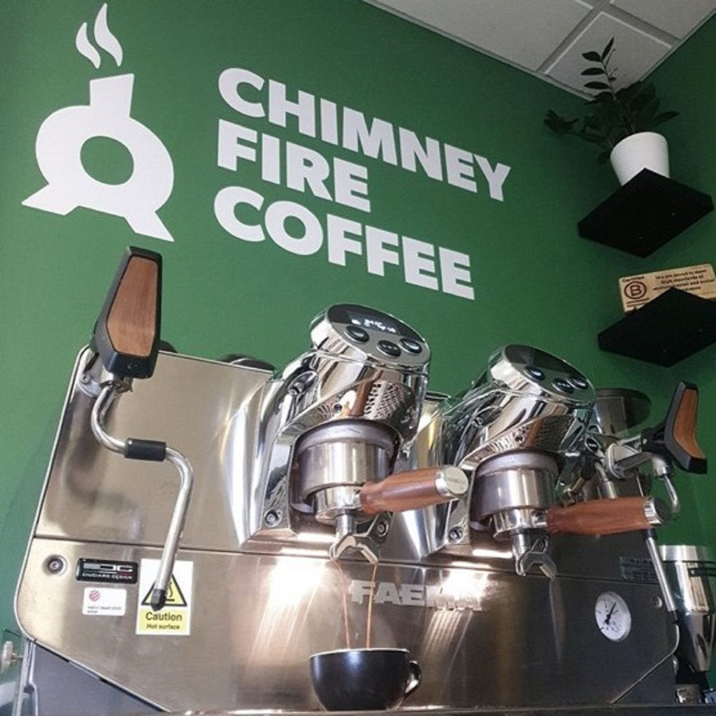 GRVL X Chimney Fire Coffee collaboration 