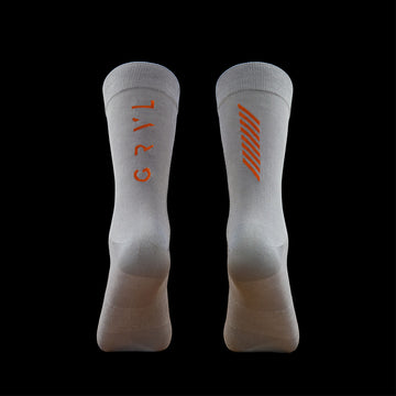 GRVL GRAVEL CYCLING SOCKS GREY 2