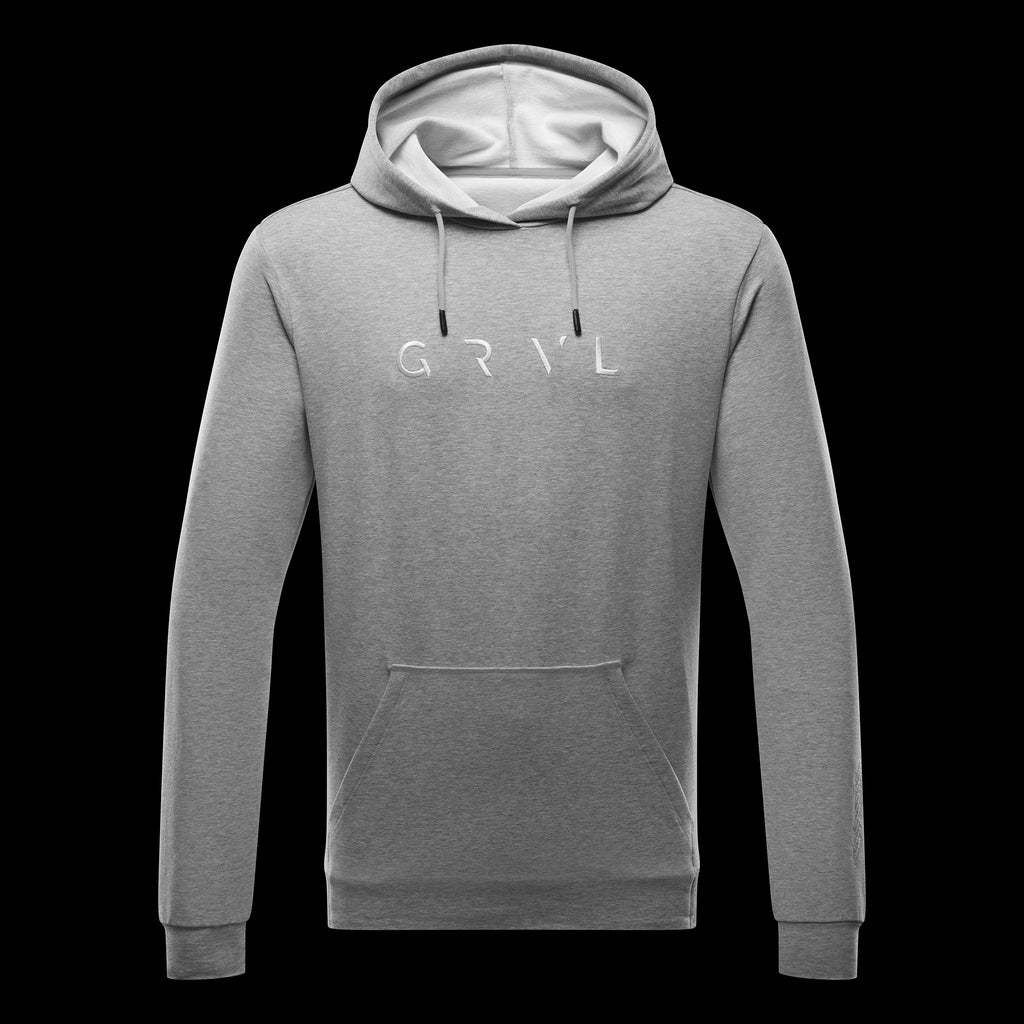 GRVL hoody sweatshirt in Grey 