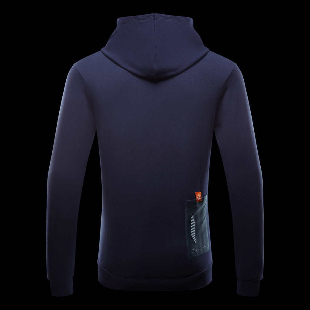 Organic cotton sweatshirt in Navy by GRVL for gravel cyclists