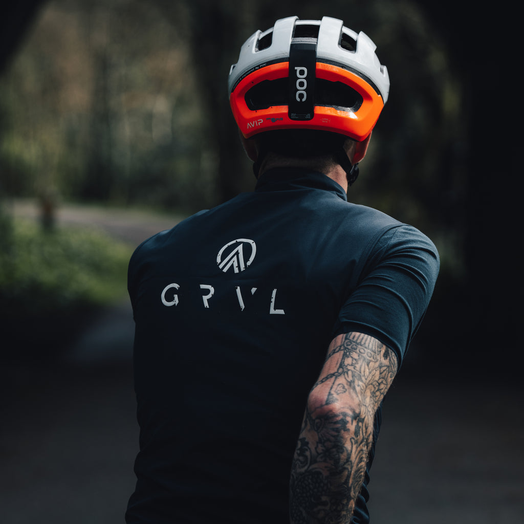 Sustainable cycling gilet vest by GRVL 