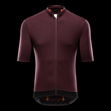 gravel cycling jerseys berry front