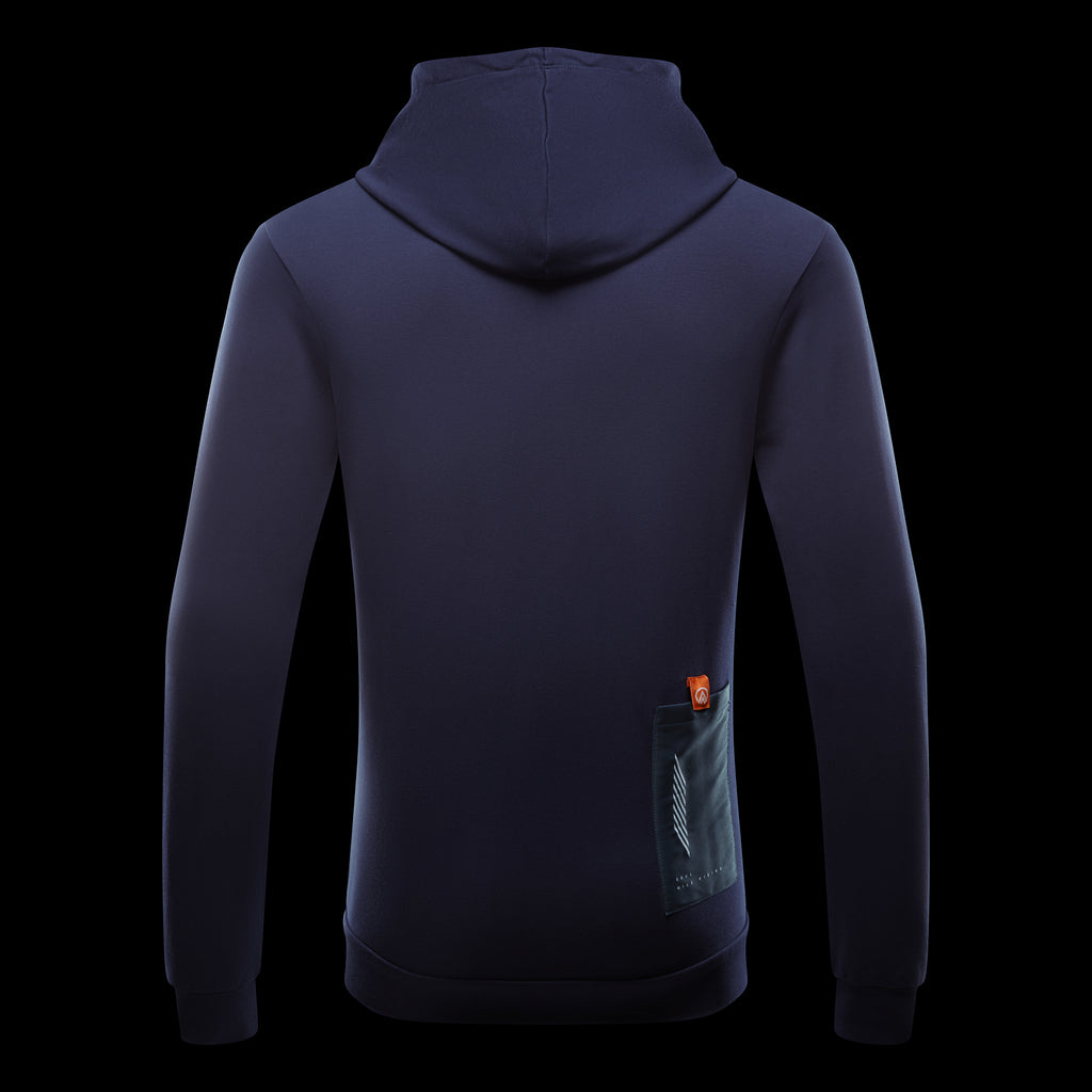 cycling hoody navy