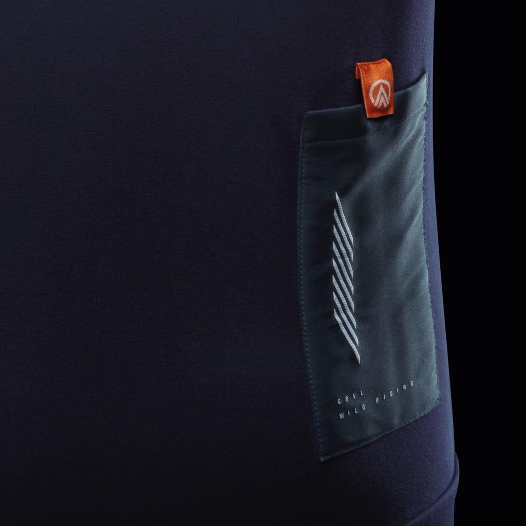 cycling hoody navy