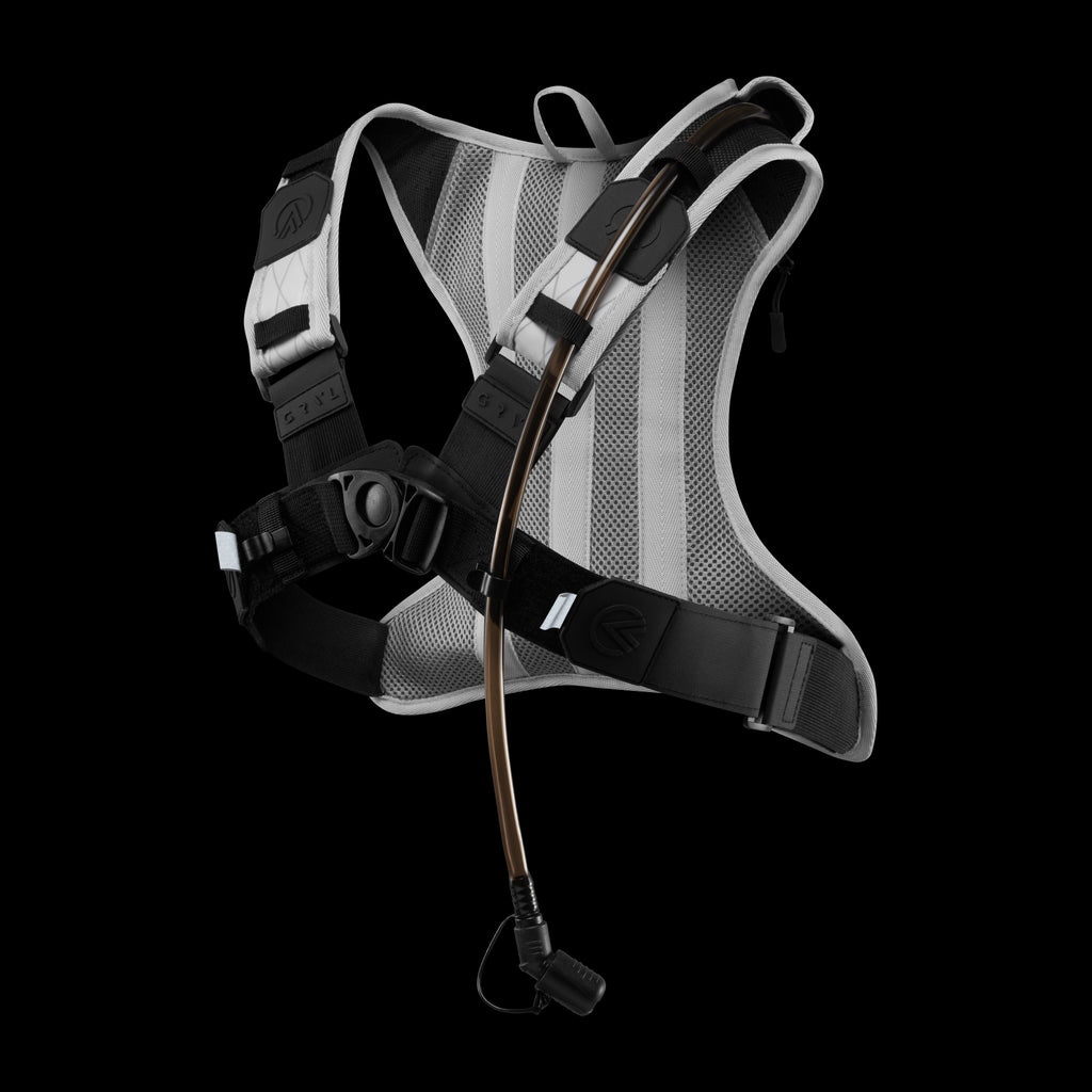 cycling hydration pack white back