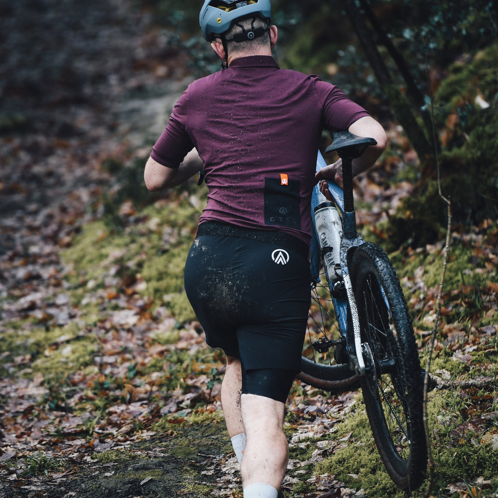 GRVL launch merino wool polo shirt for gravel cycling