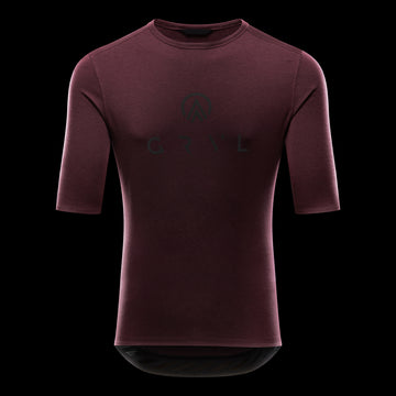 merino wool t shirt​ front