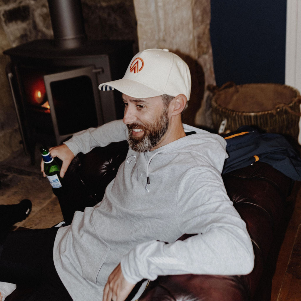 cycling baseball cap cream | grvl