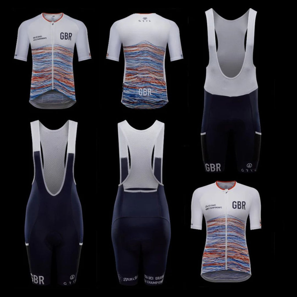 UCI Gravel Cycling world Champion Jersey Collaboration with GRVL