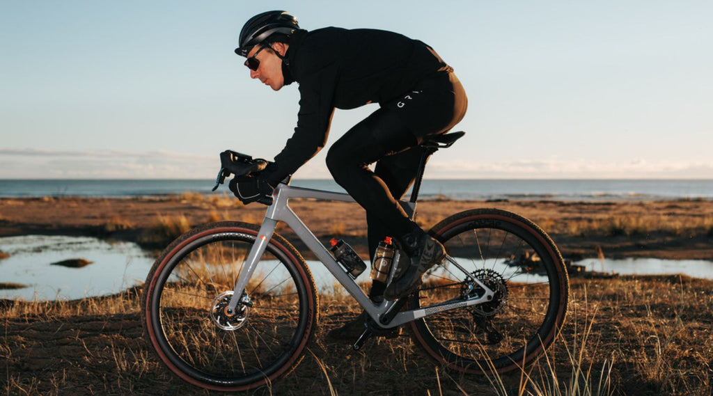 gravel cyclist