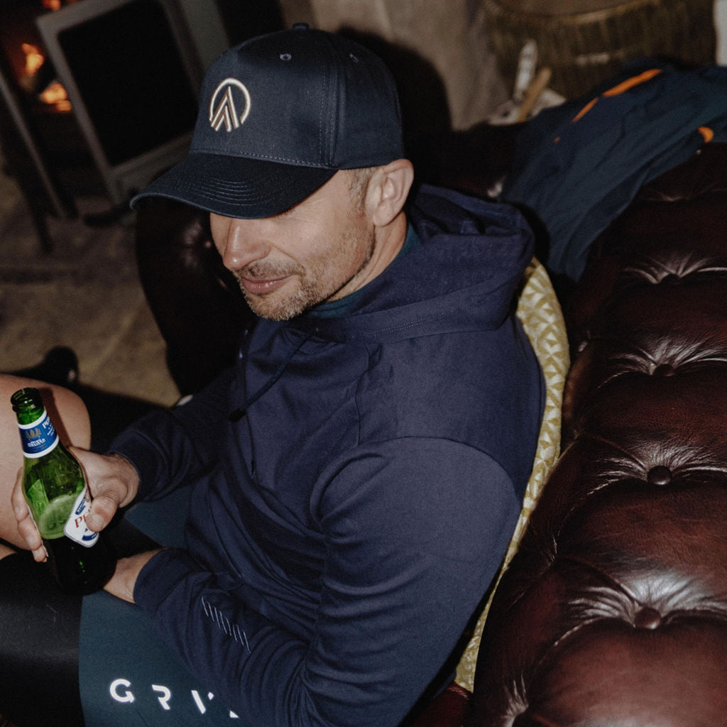 cycling sweatshirt gravel cyclist navy | Grvl