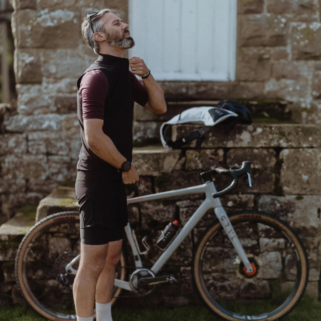 shop the look cycling gilet | grvl