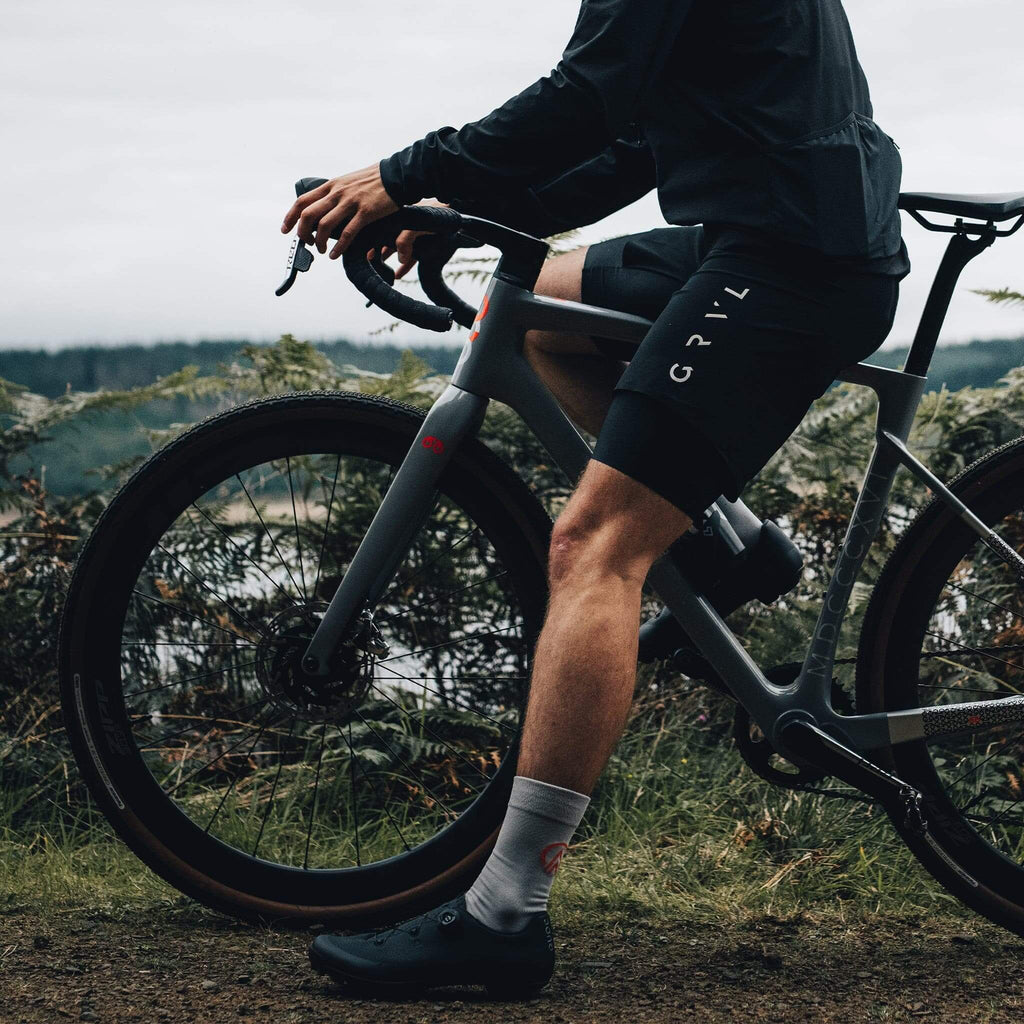GRVL BIB SHORT BLACK