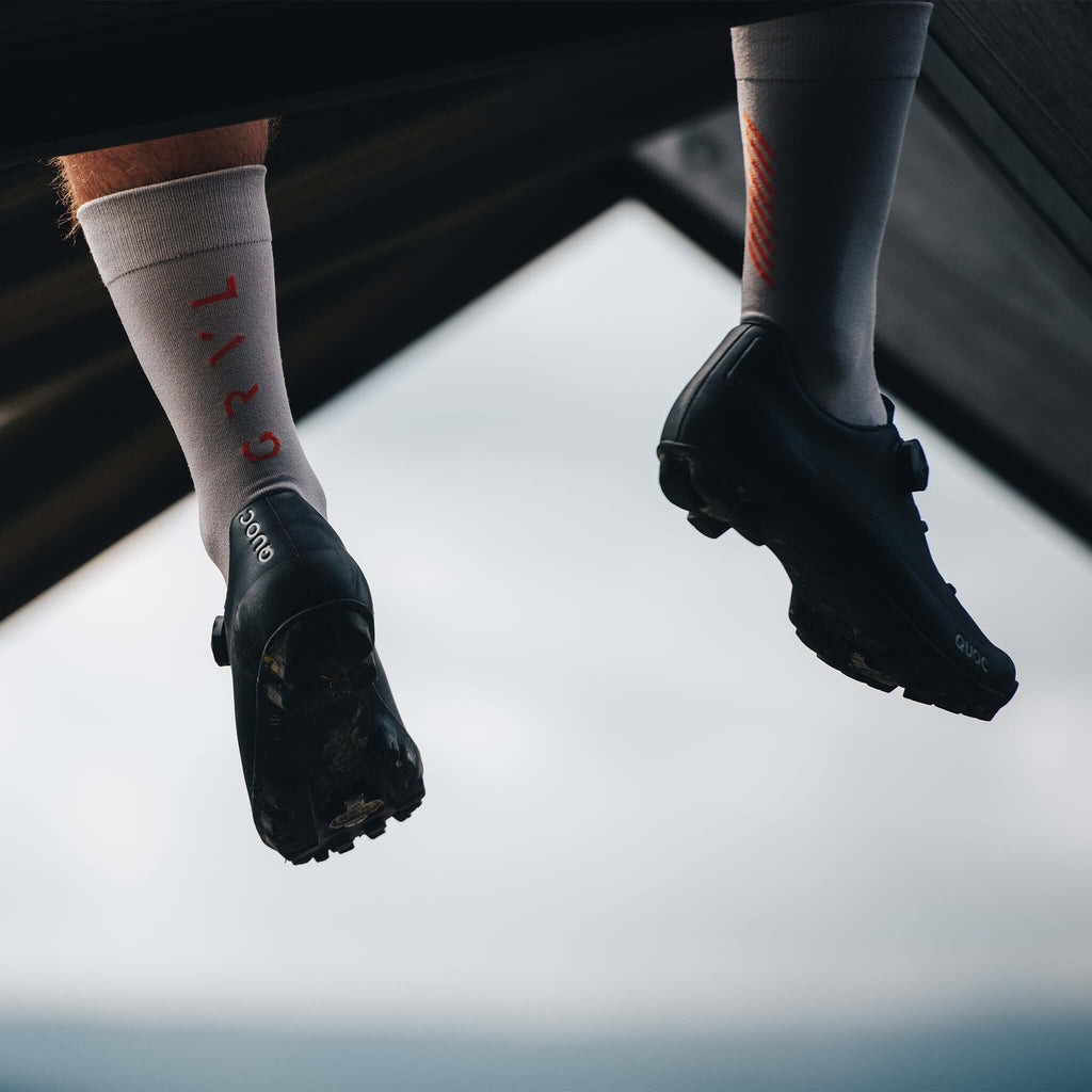 GRVL CYCLING SOCKS GREY